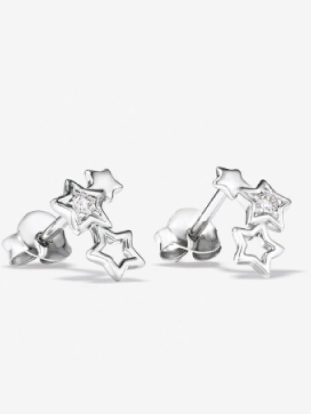 Michael Hill 925 Sterling Silver Star Stud Earrings